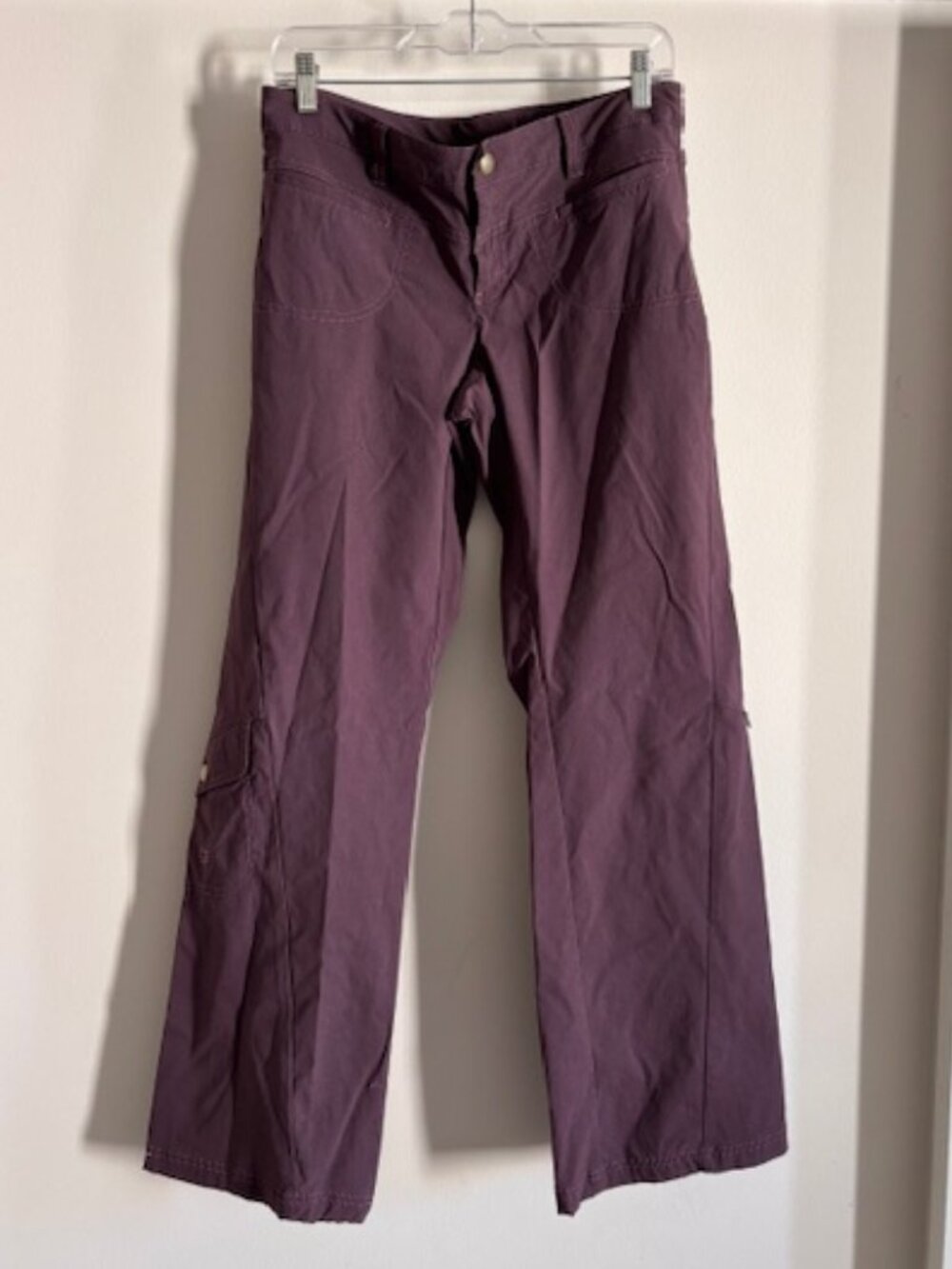 Y2K Athleta low rise cargo pants - size 8 - Picture 1 of 8